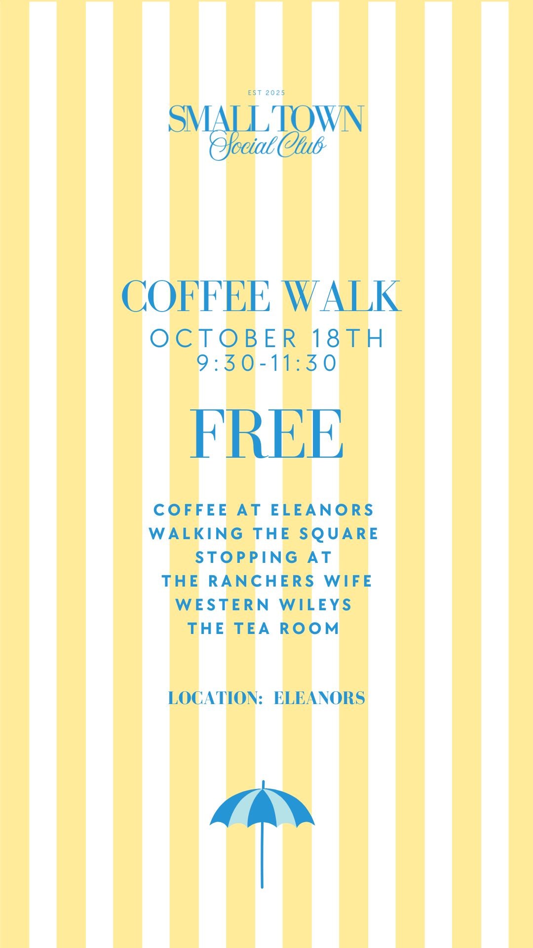 Coffee walk!